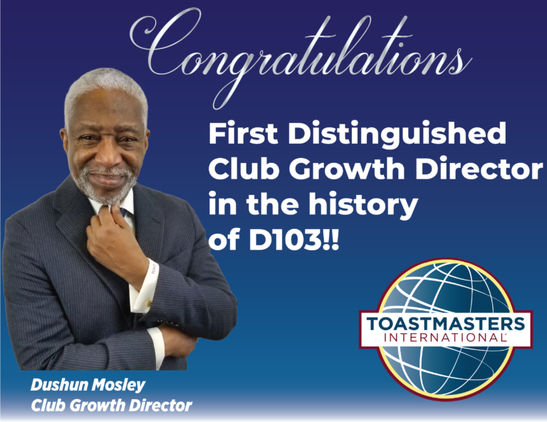 Home District 103 Toastmasters